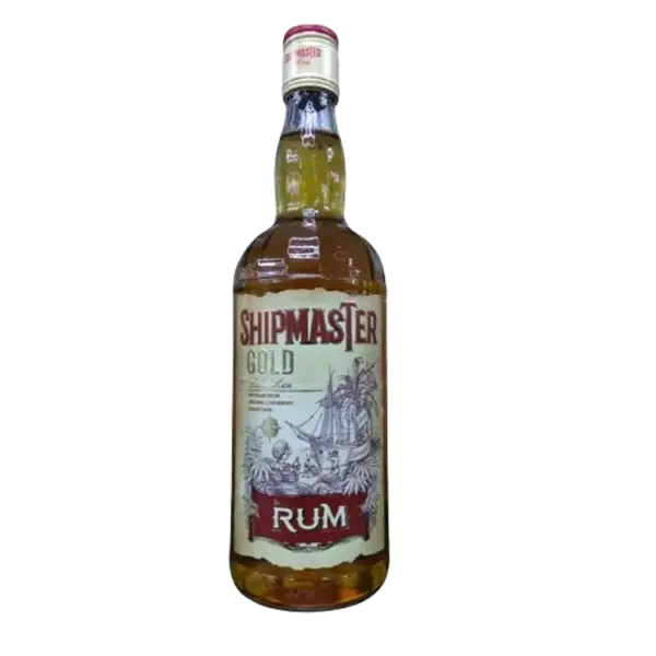SHIPMASTER SILVER GOLD RUM 37.5% ALC 1LTR